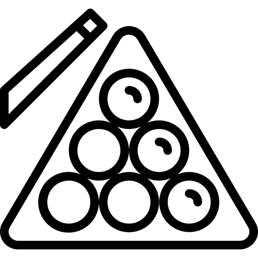 Billiard billiard objects pool icon