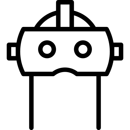 Virtual reality glasses virtual reality electronic virtual reality glasses icon