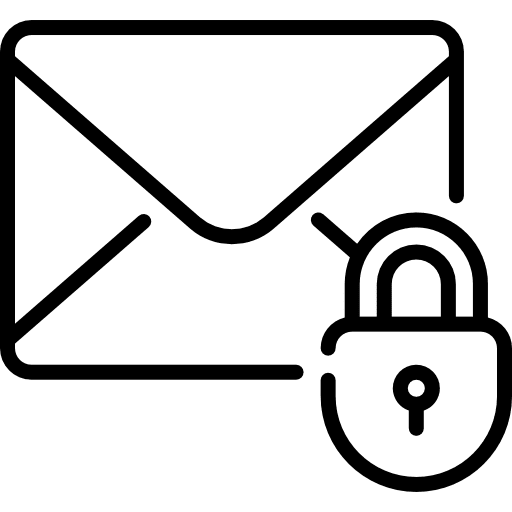 Letter spam interface multimedia icon