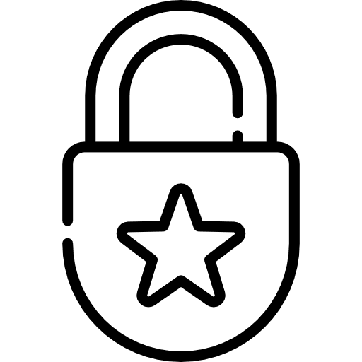 Lock lock security tools and utensils icon