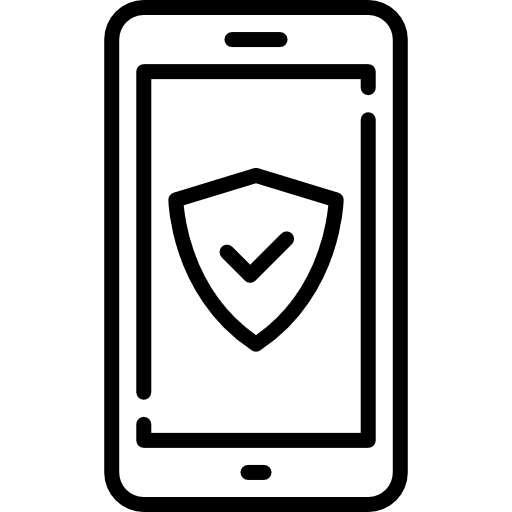 Smartphone smartphone cellphone security icon