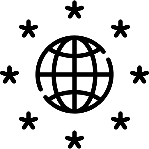 World signs internet gdpr icon