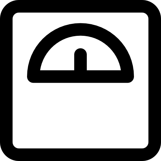 Scale sports and competition commerce and shopping scale icon