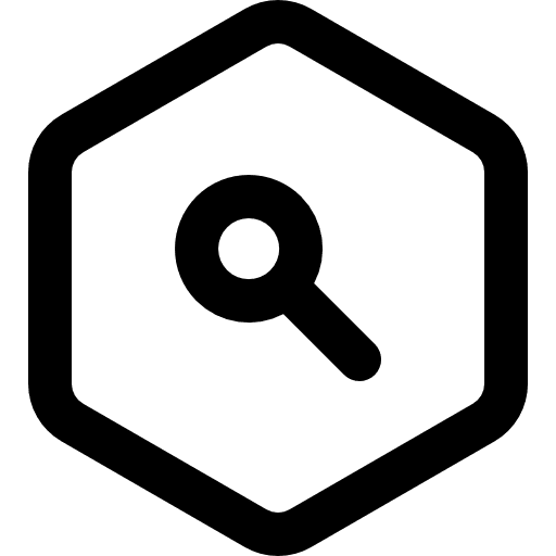 Search tools and utensils loupe search icon