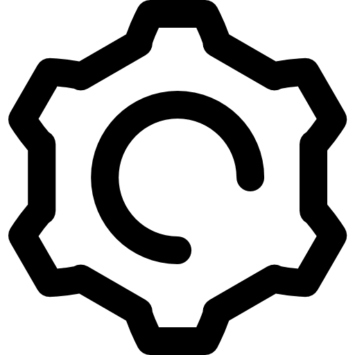 Settings ui settings configuration icon
