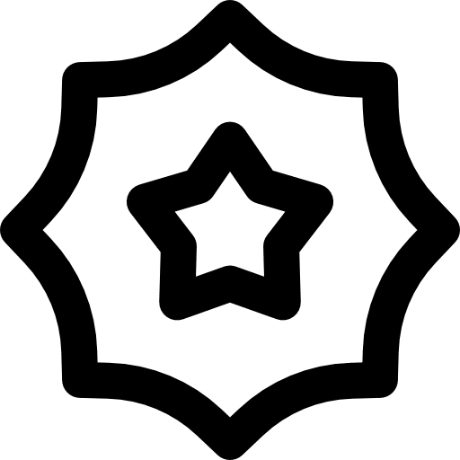 Badge superior premium badge icon