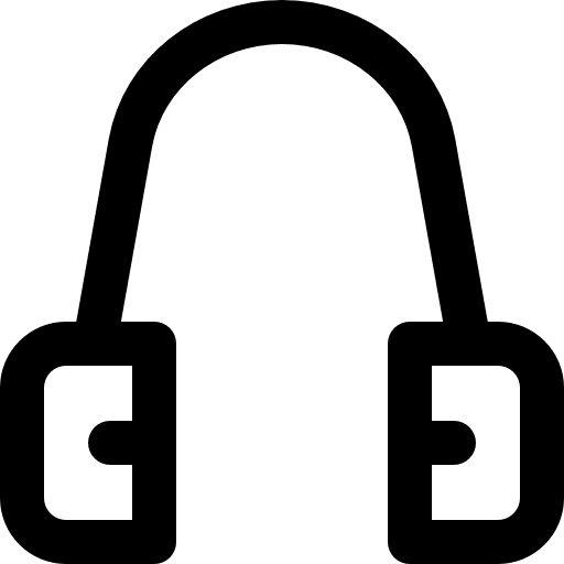 Headphones technology headphones earphones icon