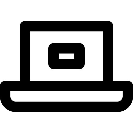 Laptop computer electronic electronics icon