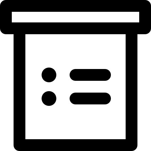 List checking list tick icon