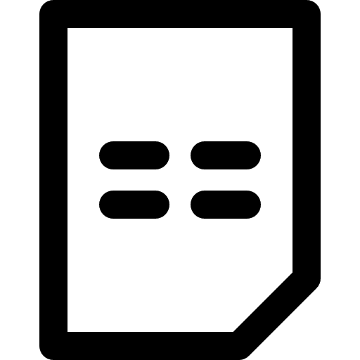 Bill business invoice commerce icon