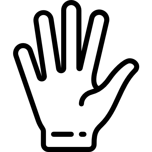 Hand body spa gestures hands icon