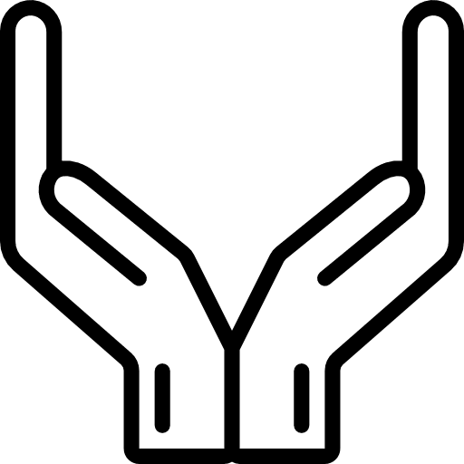 Holding holding take catching icon