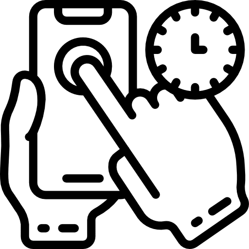 Smartphone smartphone tap cellphone icon