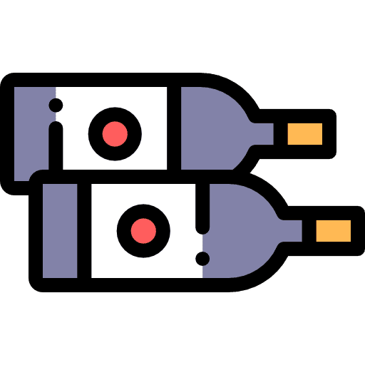 Wine alcoholic drinks alcohol food and restaurant icon