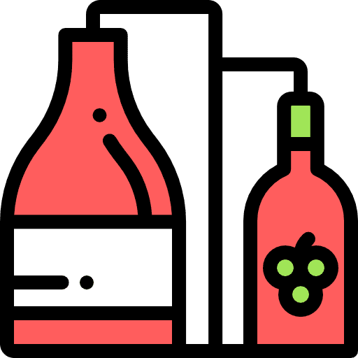 Filtering alcoholic drink wine bottle alcohol icon