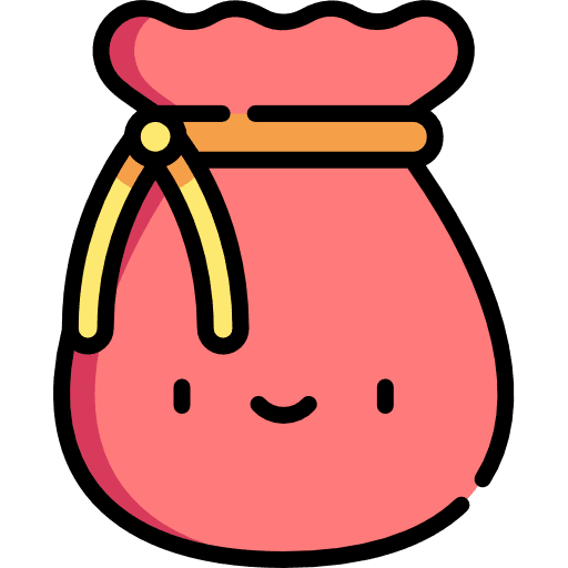 Gift bag birthday and party christmas present present icon