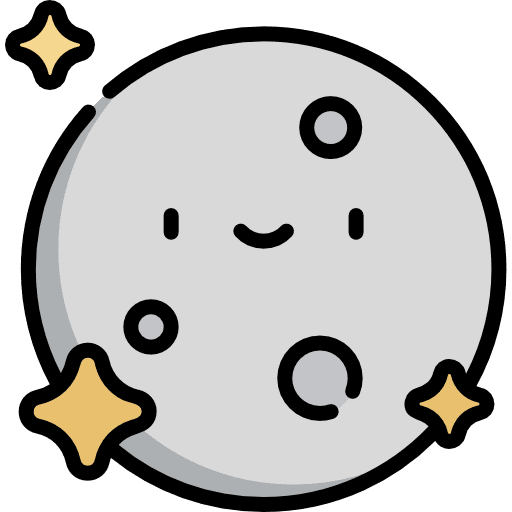 New moon full moon phases new moon icon