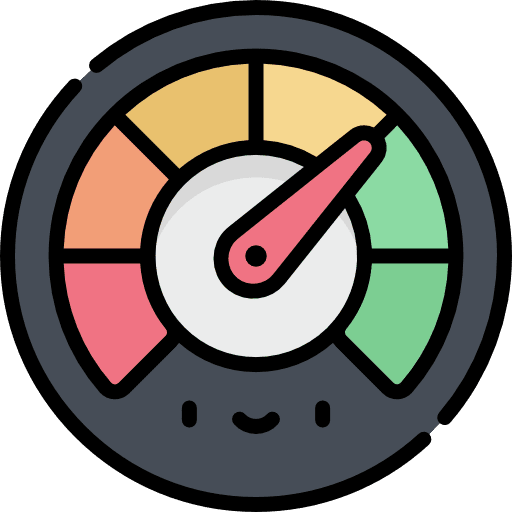 Pressure measure meter atmospheric icon