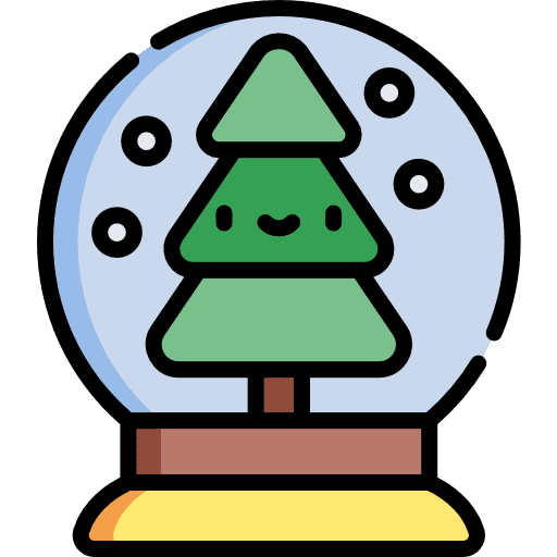 Snow globe snow globe decoration ornament icon