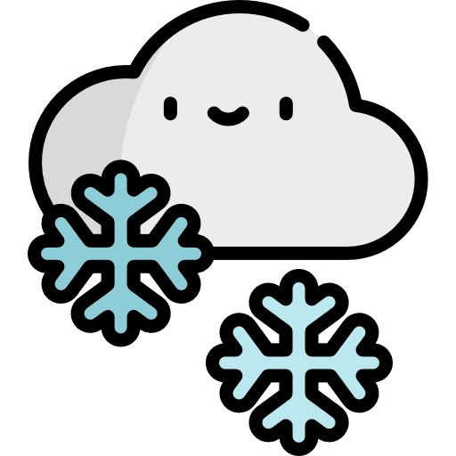 Snow snowing snow snowflakes icon