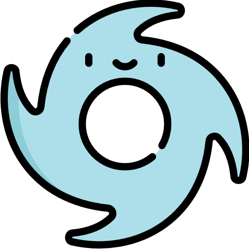 Cyclone forecast twister climate icon