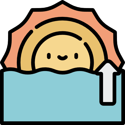 Dawn sunrise meteorology weather icon