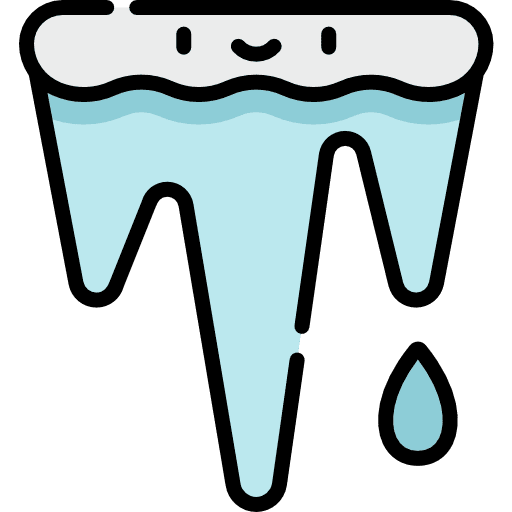 Icicles icicle ice cold icon