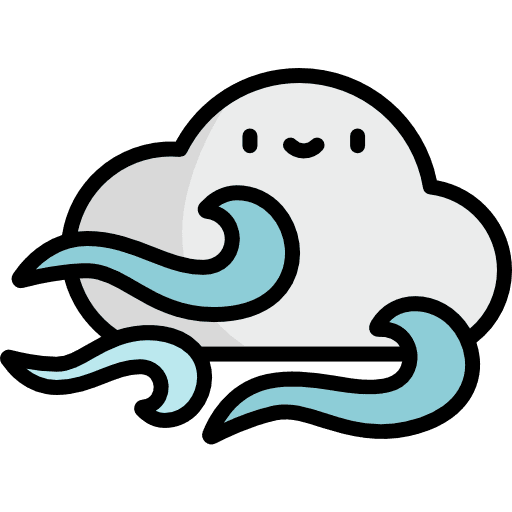Wind climate meteorology wind icon