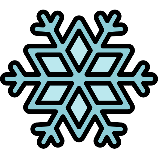 Snow climate snowflake weather icon