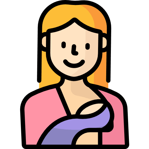 Breastfeeding mother motherhood parenthood icon