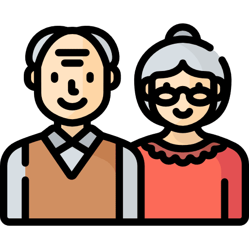 Grandparents grandparents user male female icon