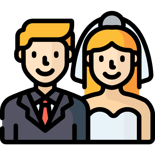 Married married love user icon