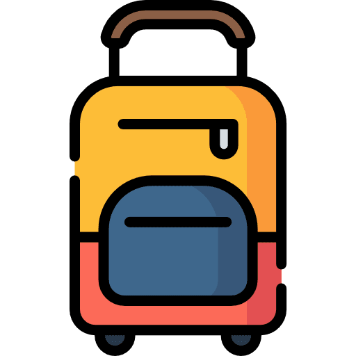 Baggage travel baggage luggage icon