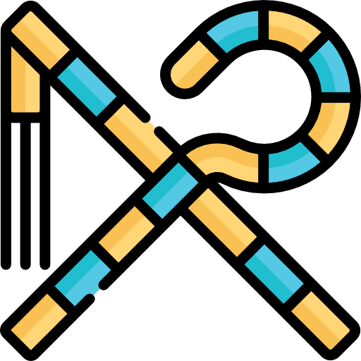 Crook accesory shapes and symbols crook icon