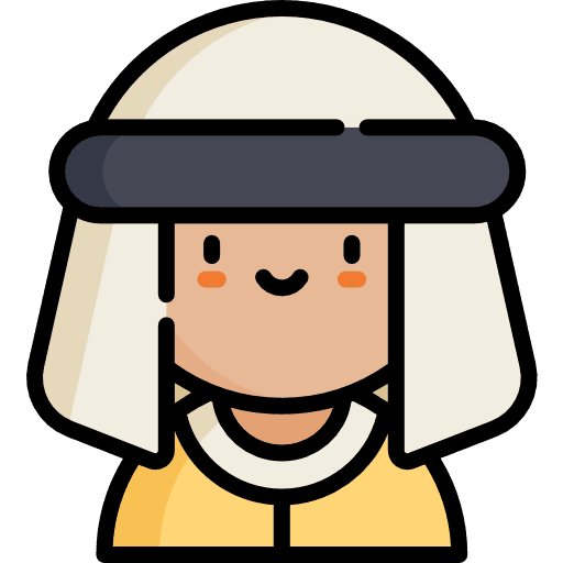 Egyptian avatar smile smiley icon