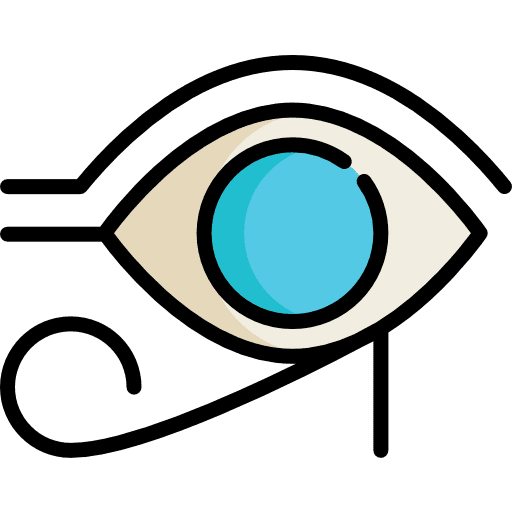 Eye of ra egyptian cultures religion icon