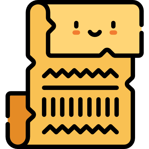 Papyrus smile writen papyrus icon