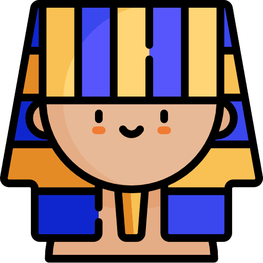 Pharaoh people costume person icon