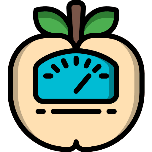 Apple healthy food healthy organic icon