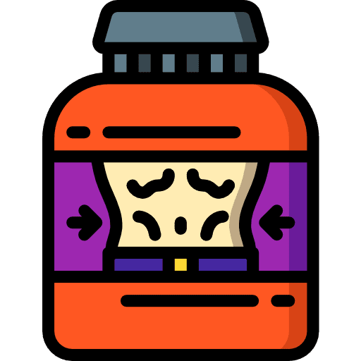 Whey whey healthy jar icon