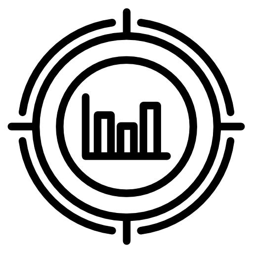 Analytics chart data analytics analytics icon