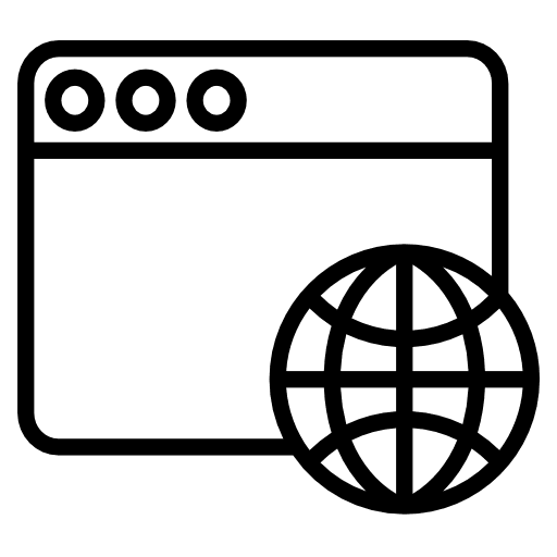 Internet interface data ui icon