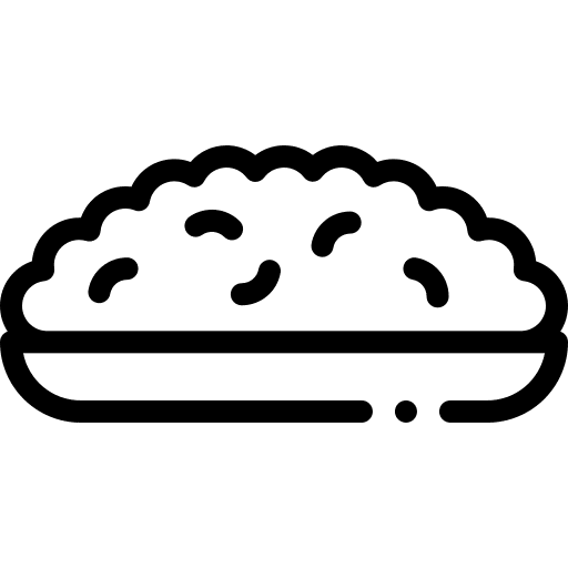 Minced meat restaurant tray minced meat icon