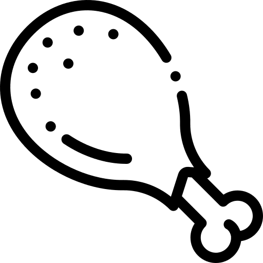 Chicken leg chicken leg food turkey icon