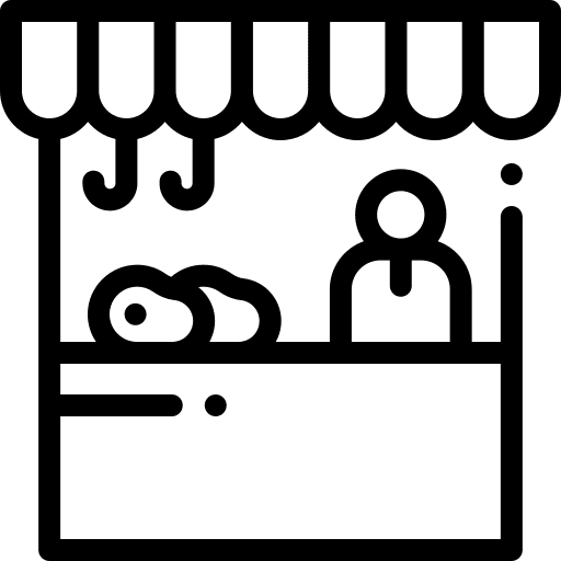 Butcher butcher shop food and restaurant pork icon