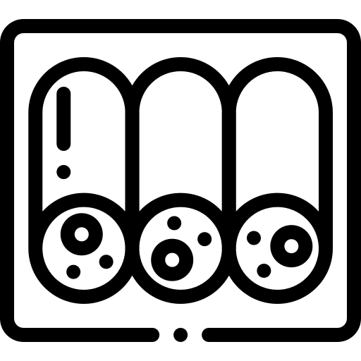 Salami food and restaurant salami meat icon