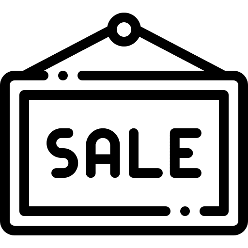 Sale sale price for sale icon