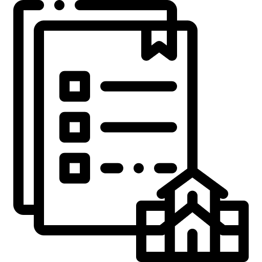 List files and folders interface tick icon