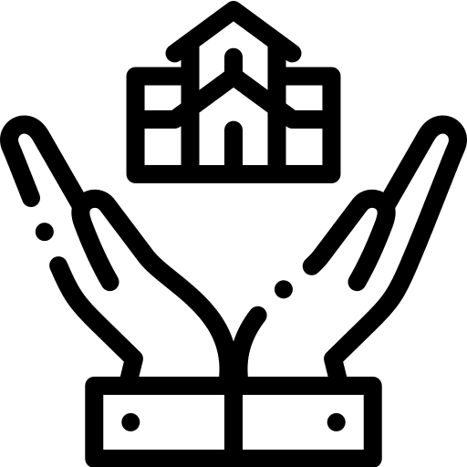 Real estate buildings real estate property icon