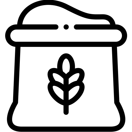 Wheat cereal cereals jar icon